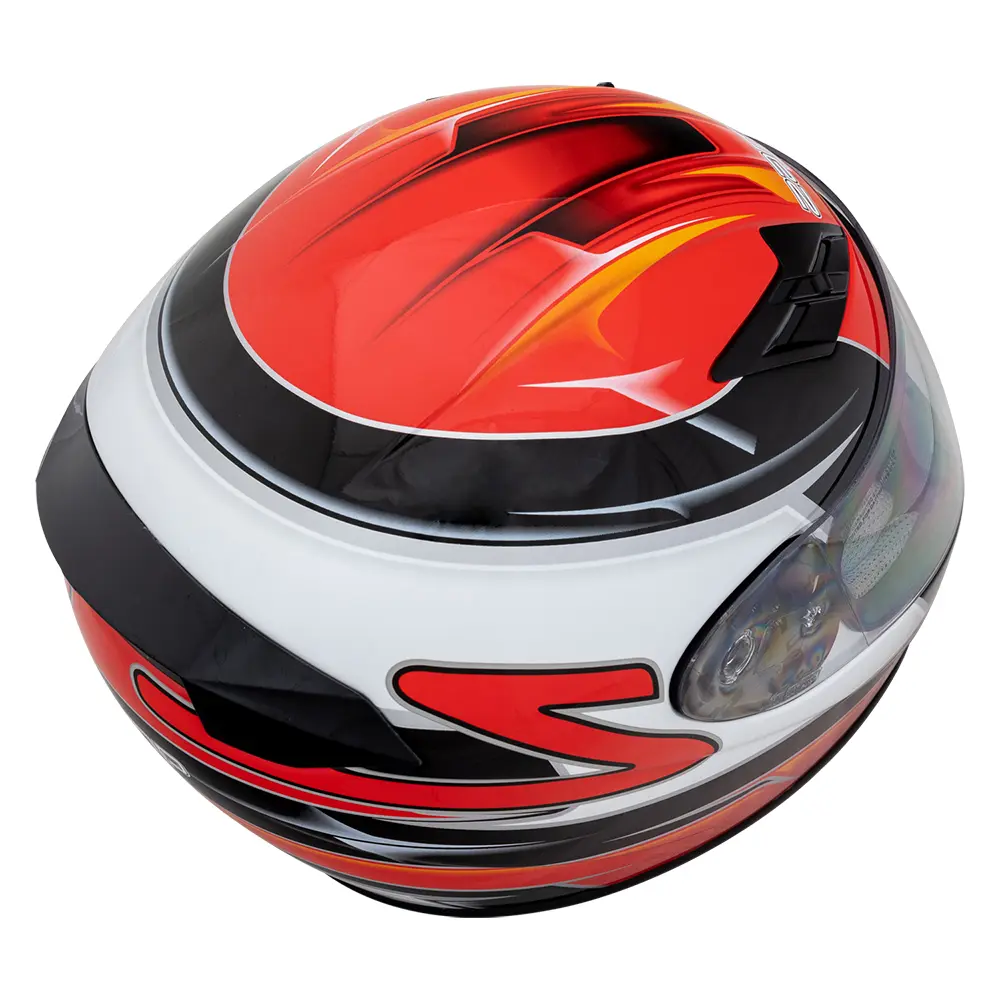 FS-9 Red Graphic Helmet