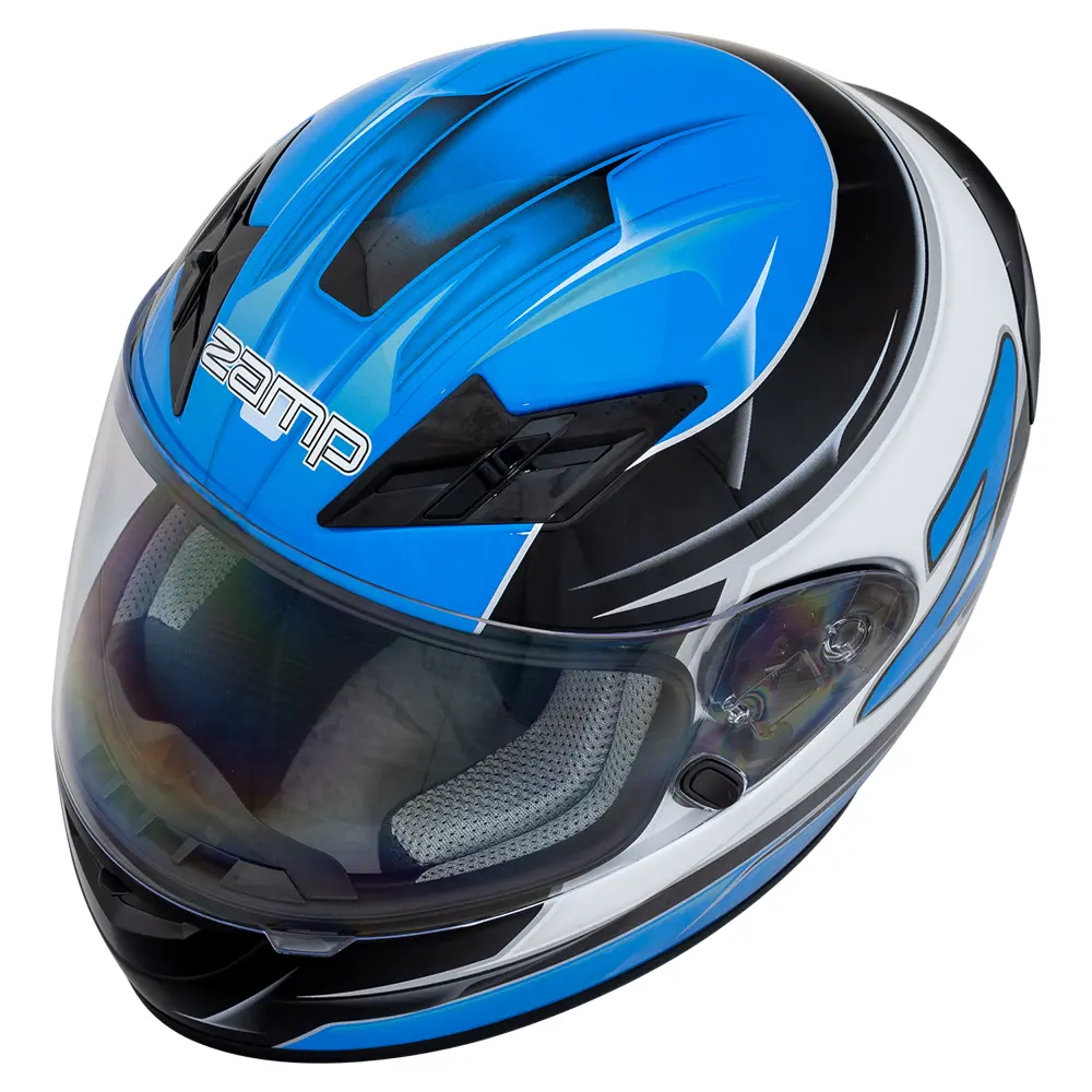 FS-9 Blue Graphic Helmet