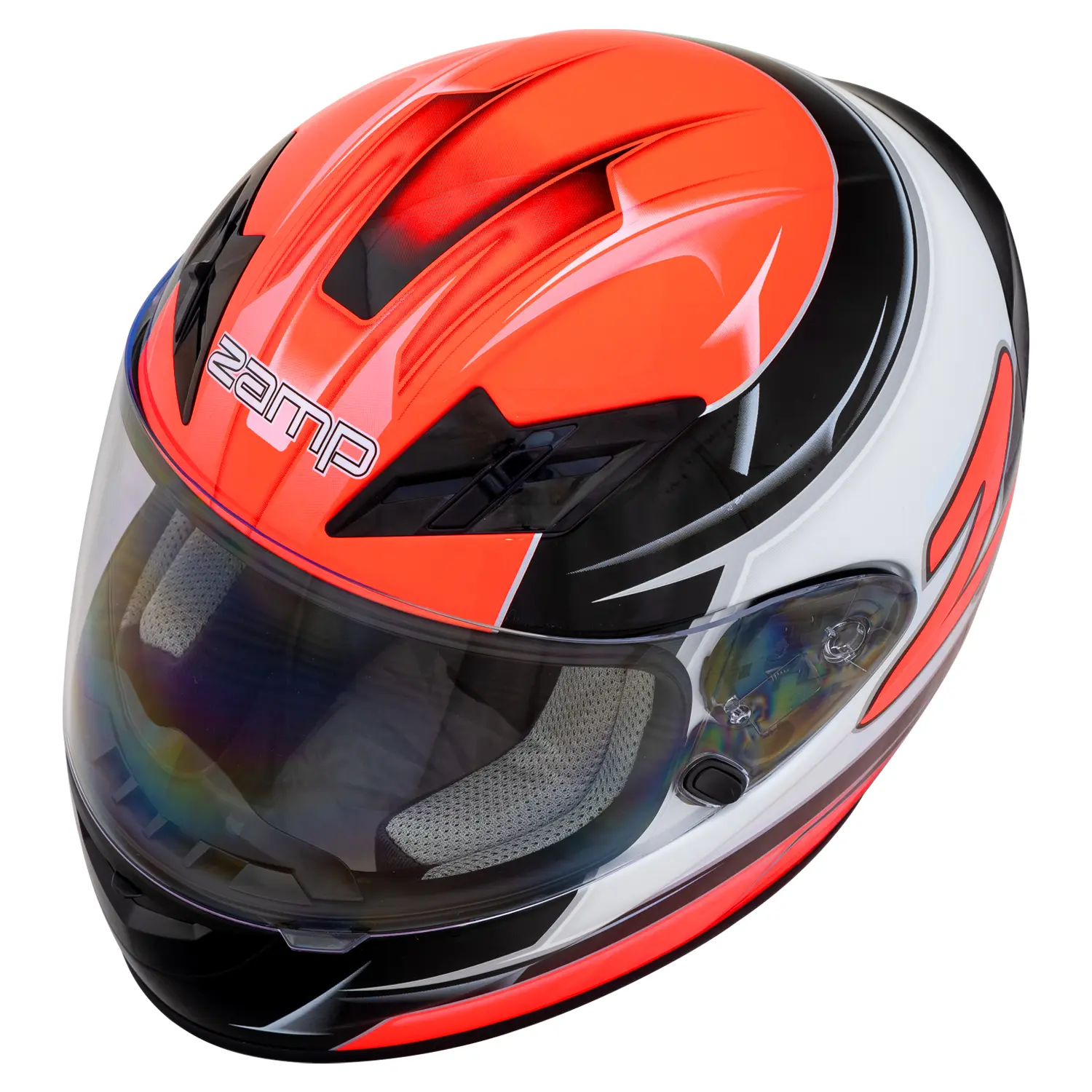 FS-9 Orange Graphic Helmet