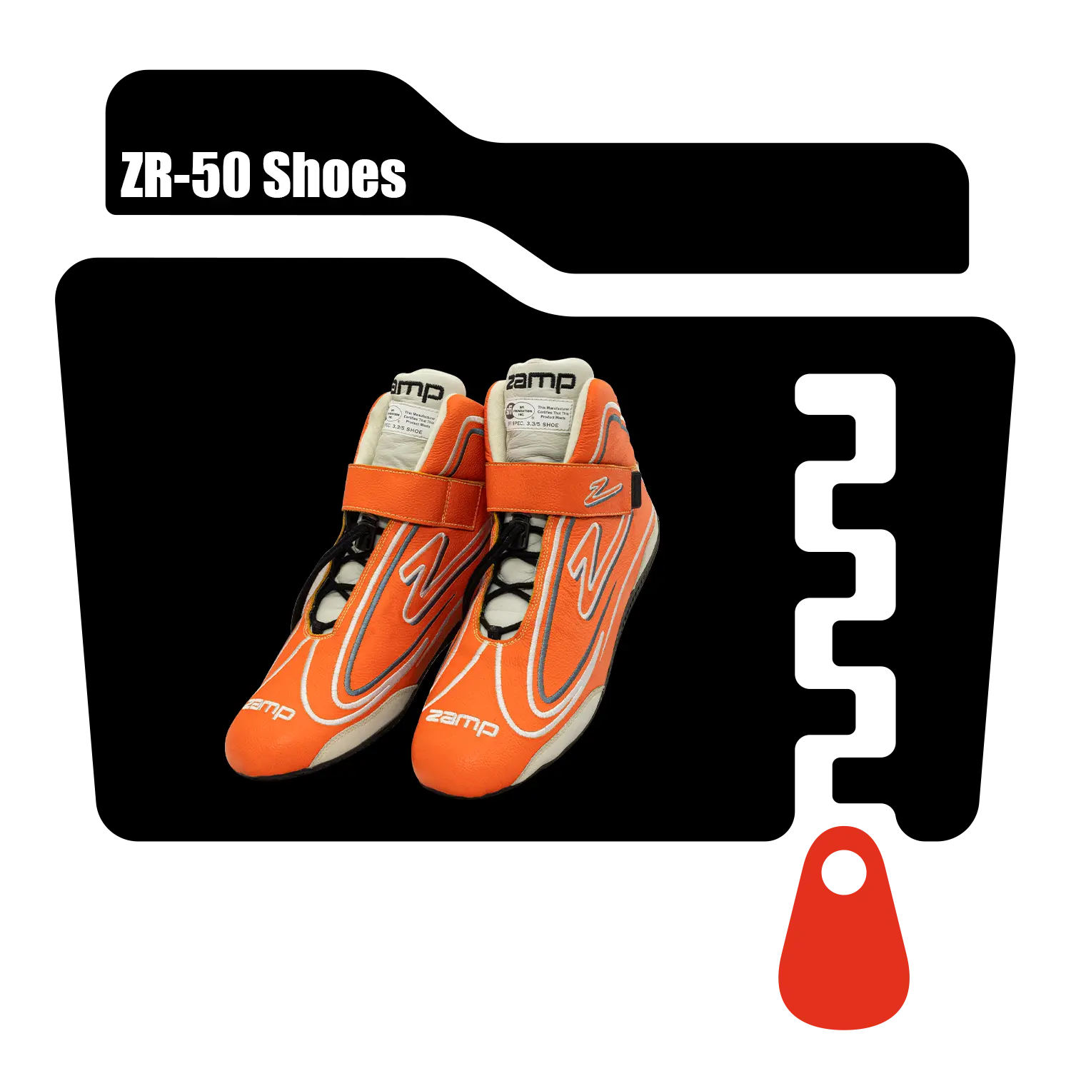 Zamp ZR-50 Shoes Product Image Zip File