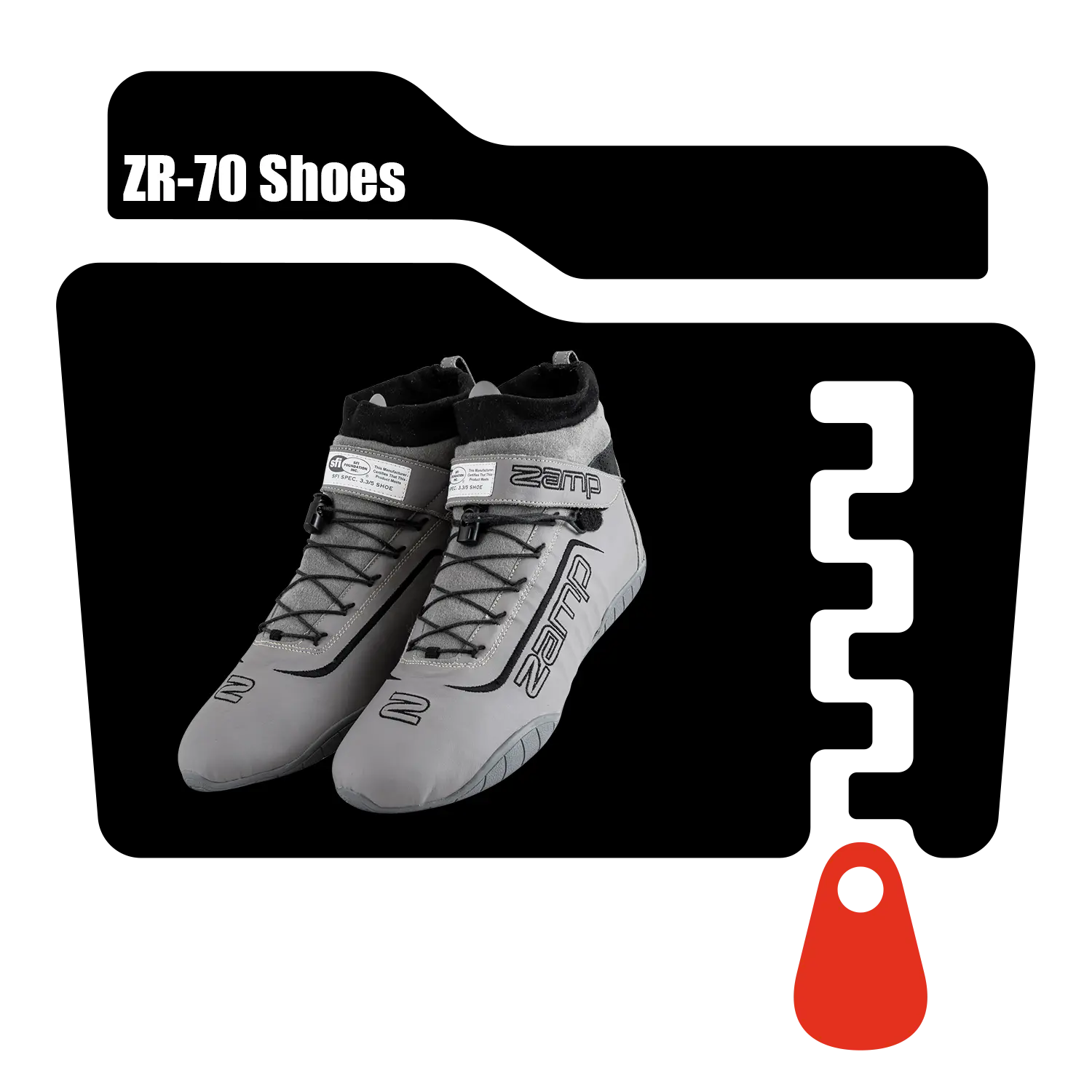 Zamp ZR-70 Shoes Product Image Zip File